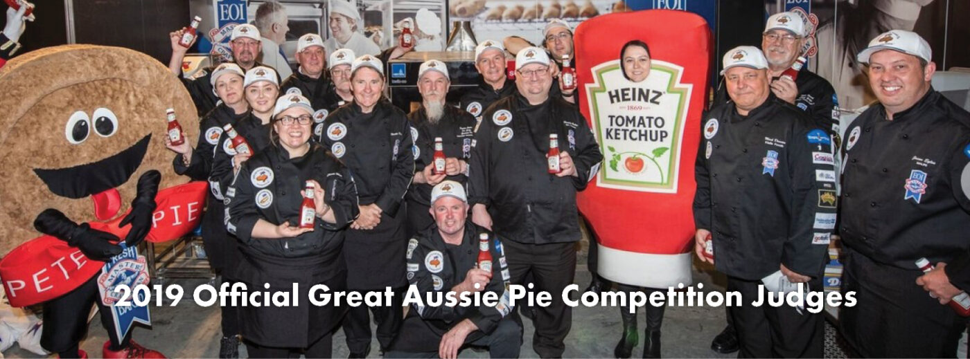 2019 Official Great Aussie Pie Competition Judges