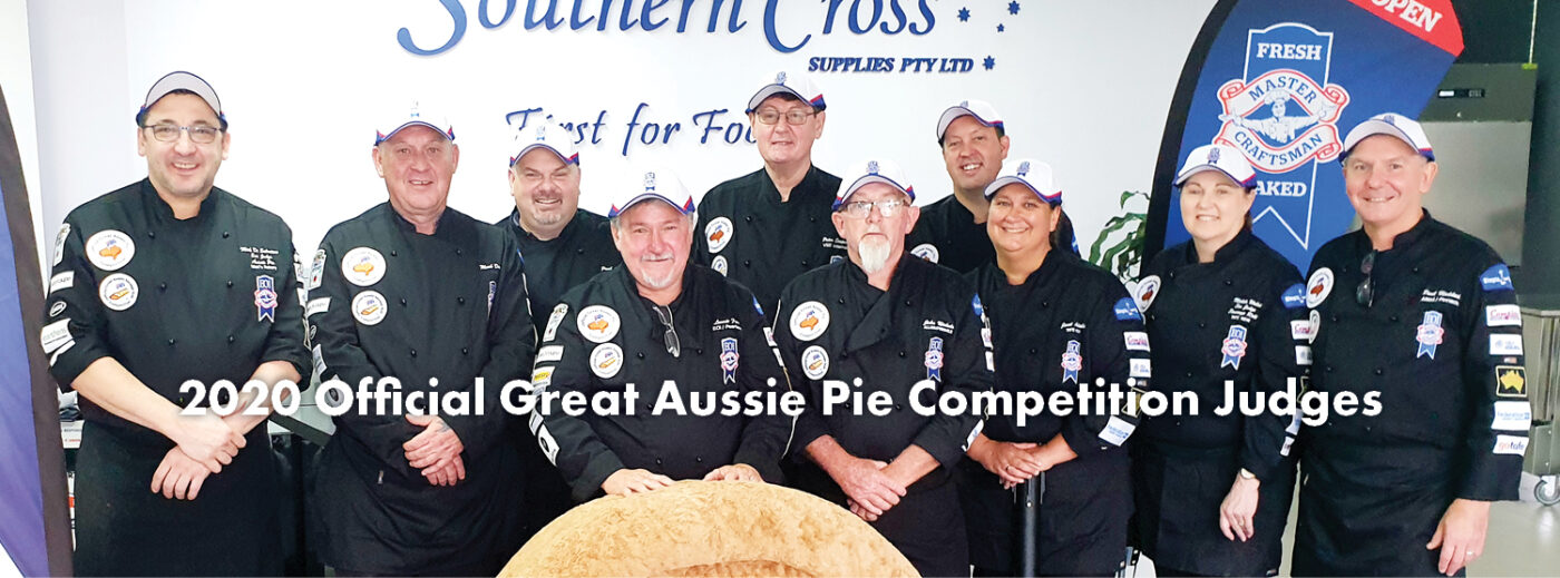 2020 Official Great Aussie Pie Competition Judges