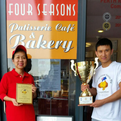 Four Seasons Patisserie - Winner of 2015 Plain Pie Category - Official Great Aussie Pie Competition