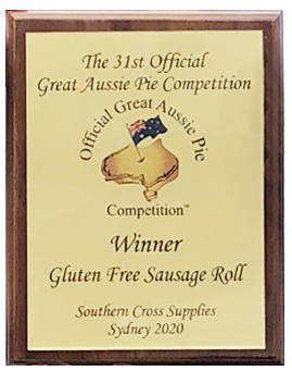 The Official Great Aussie Pie Competition - Category Winner Plaque