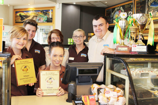 Village Bakery Cafe - Winner of 2012 Gourmet Poultry and Game Categories - Official Great Aussie Pie Competition