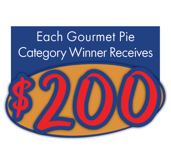 2023 Pie Comp Prizes - $200 Cash