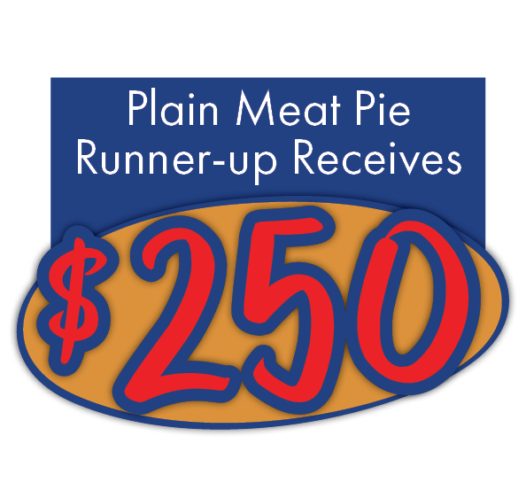 2023 Pie Comp Prizes - $250 Cash